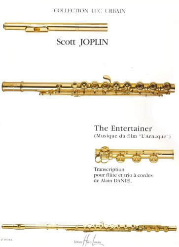 9790230971546: The entertainer - l'arnaque --- flute et trio a cordes