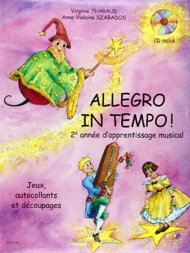 Beispielbild fr Allegro in Tempo - 2 anne d'apprentissage musical zum Verkauf von Ammareal