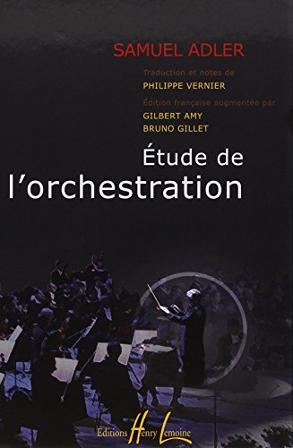 9790230982122: Etude de l'Orchestration Adler