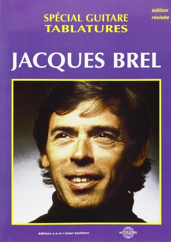 9790231100600: Jacques Brel Special Guitare Tab Gtr Book