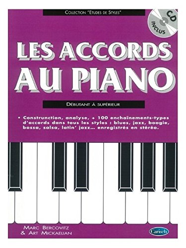 9790231102086: Les accords au piano - Dbutant  Suprieur (+ 1 cd)