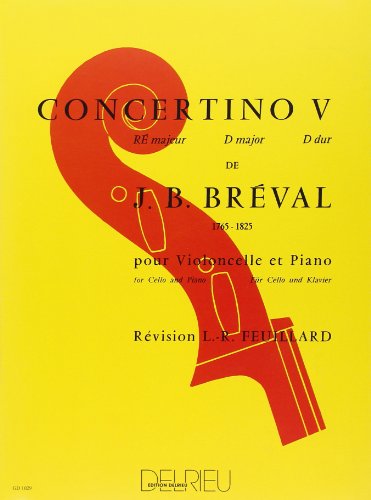 9790231705256: Concertino n5 en re maj. --- violoncelle et piano