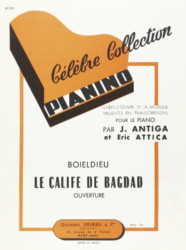 Stock image for Pianino 92 : Calife de Bagdad for sale by Livre et Partition en Stock
