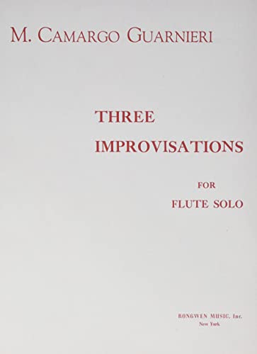 Beispielbild fr 3 Improvisations for Flute Solo zum Verkauf von Blackwell's