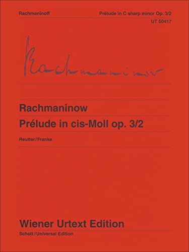 9790500573951: Prelude cis-moll op. 3/2 piano