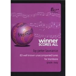 Stock image for Winner Scores All for Trombone Bass Clef: Trombone: Instrumental Album for sale by AwesomeBooks