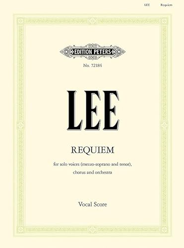 9790577000282: Requiem: Fr Mezzosopran, Tenor, gemischter Chor und Orchester, Klavierauszug (Edition Peters)