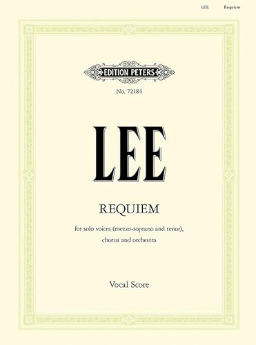 Stock image for Requiem for Solo Voices, Chorus and Orchestra (Vocal Score) for sale by Blackwell's