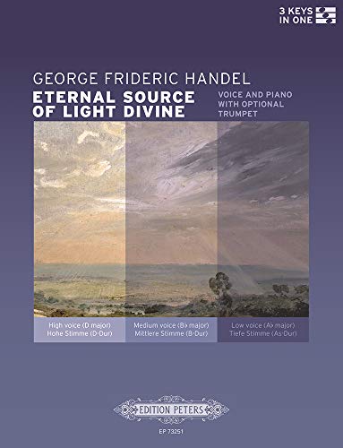 Stock image for Georg Friedrich Hndel Eternal Source of Light Divine Piano Instrumental Work for sale by PBShop.store US
