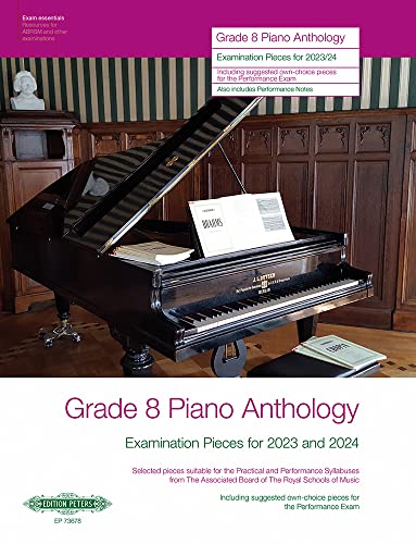 Beispielbild fr Grade 8: Piano Anthology - Examination Pieces for 2023 and 2024- (Performance Notes by Norman Beedie) zum Verkauf von GreatBookPrices