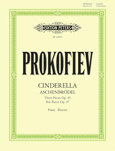 Beispielbild fr Cinderella: 13 Pieces for Piano Op. 95, Op. 97 (Aschenbrdel) zum Verkauf von Blackwell's