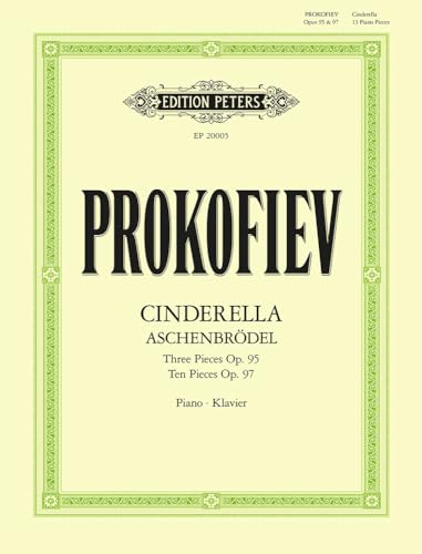 Stock image for Thirteen pieces from the ballet ?Cinderella? for Piano Op. 95 & Op. 97 fr Klavier solo -Aschenbrdel- for sale by GreatBookPrices