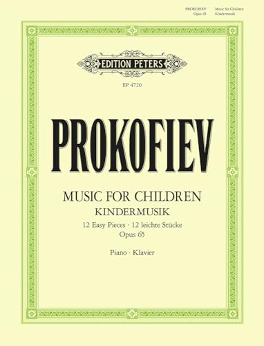 Stock image for Music for Children: 12 easy pieces for Piano (1935) fr Klavier solo op. 65 -Kindermusik- for sale by GreatBookPrices