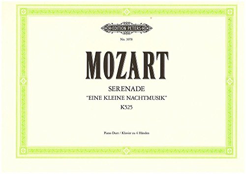 Stock image for Mozart: Eine kleine Nachtmusik, K. 525 (arr. for piano 4-hands) for sale by MusicMagpie