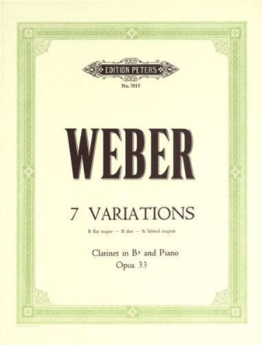 Stock image for 7 Variations Op.33 for sale by Livre et Partition en Stock