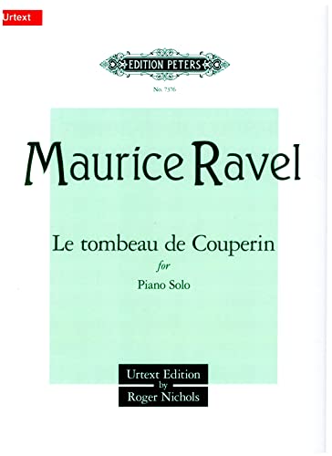 Stock image for Le Tombeau De Couperin for Piano for sale by Blackwell's