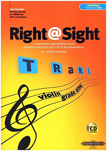 Beispielbild fr Right@sight for Violin, Grade 1 [Incl. CD] zum Verkauf von Blackwell's