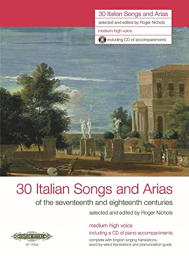 Stock image for 30 Italian Songs + Arias of the 17th + 18th Centuries. Gesang Mittel, Klavier for sale by medimops