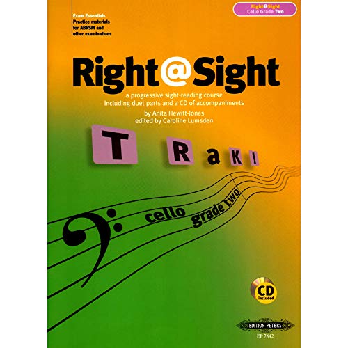 Beispielbild fr Right@Sight for Cello, Grade 2 (Includes Duet Parts and a CD of Accompaniments) zum Verkauf von Blackwell's