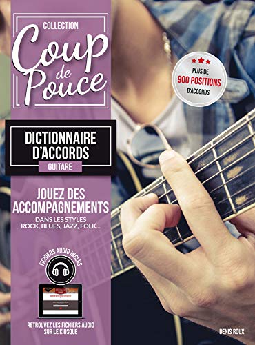9790707006061: Dictionnaire d'Accords guitare Livre + Fichiers Audio