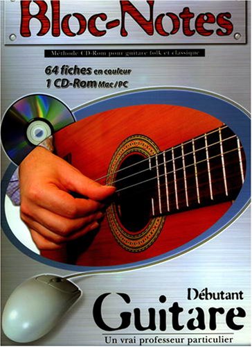 Beispielbild fr Bloc Notes Guitare Methode Guit CD ROM zum Verkauf von medimops