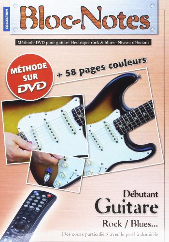 Beispielbild fr Bloc Notes Guitare Electrique Methode Tab DVD zum Verkauf von medimops