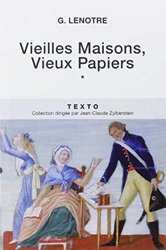 Beispielbild fr Vieilles maisons, vieux papiers : Tome 1 zum Verkauf von Ammareal