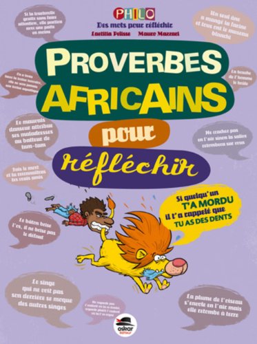 Beispielbild fr Proverbes Africains Pour Rflchir zum Verkauf von RECYCLIVRE