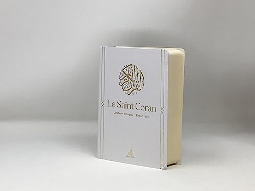 9791022508520: Saint Coran Arabe franCais phonEtique souple (13 x 17 cm) - Blanc