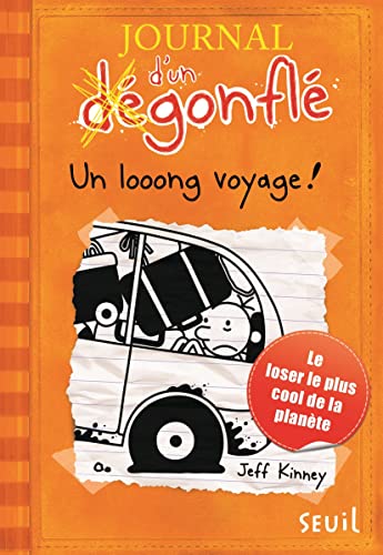 Imagen de archivo de Journal d'un dgonfl, Tome 9 : Un loooong voyage [ Diary of a Wimpy Kid vol. 9 - The Long Haul ] (French Edition) a la venta por Gallix