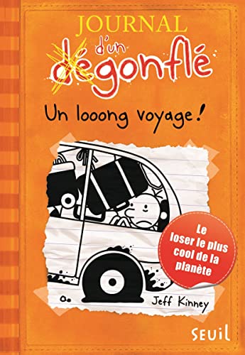 Stock image for Journal d'un dgonfl, Tome 9 : Un loooong voyage [ Diary of a Wimpy Kid vol. 9 - The Long Haul ] (French Edition) for sale by Gallix