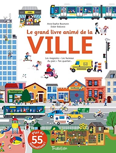 Stock image for Le grand livre anim de la ville for sale by Gallix
