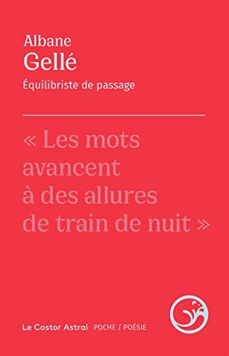 Beispielbild fr EQUILIBRISTE DE PASSAGE zum Verkauf von Librairie La Canopee. Inc.