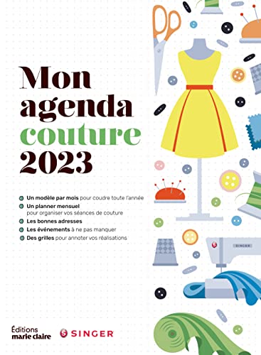 Stock image for Mon agenda de la couture 2023 for sale by Librairie Th  la page