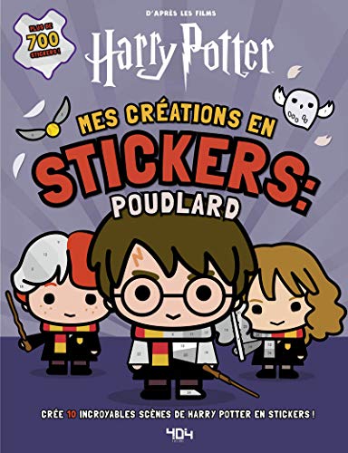 9791032403372: Mes crations en stickers : Poudlard: Cre 10 incroyables scnes de Harry Potter en stickers !