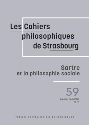 Stock image for Sartre et la philosophie sociale for sale by Gallix