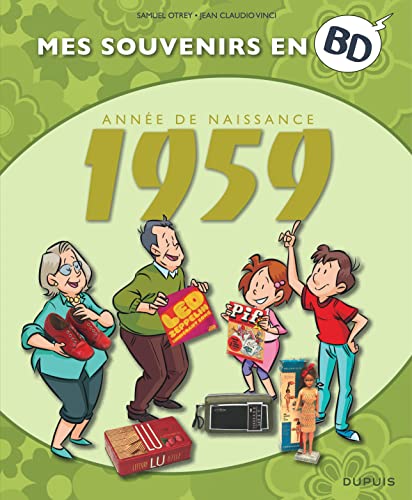 Beispielbild fr Mes souvenirs en BD - tome 20 - 1959 zum Verkauf von medimops