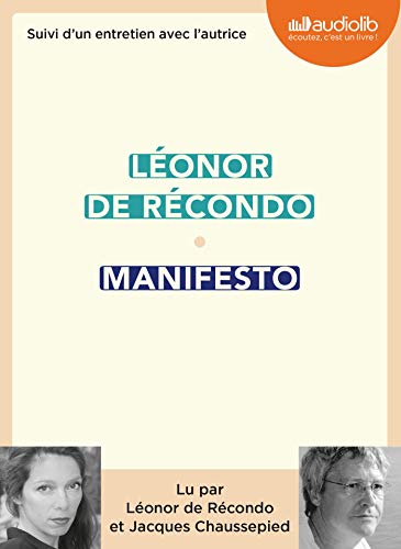 9791035400934: Manifesto: Livre audio 1 CD MP3 - Suivi d'un entretien avec l'autrice
