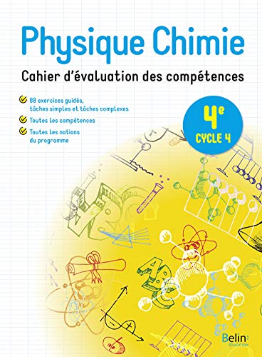 9791035802639: Physique-chimie 4e / Cahier d'valuation des comptences