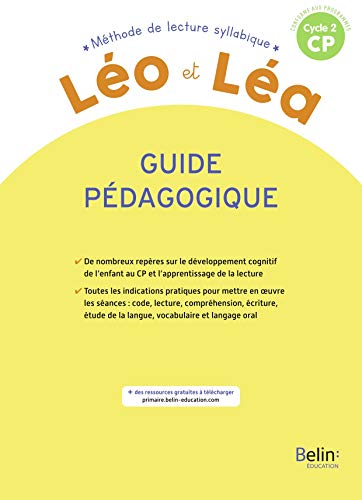 Beispielbild fr NOUVEAU LEO ET LEA - Guide pdagogique - CP: Nouvelle dition 2019 [Broch] Cuche, Thrse; Gaudin, Laurence; Sommer, Michelle et Blondet, Ghislaine zum Verkauf von BIBLIO-NET