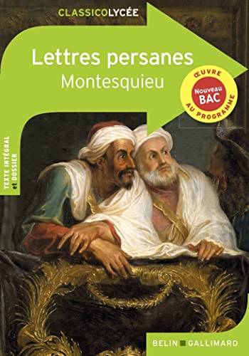 Beispielbild fr Lettres persanes [Broch] Montesquieu zum Verkauf von BIBLIO-NET