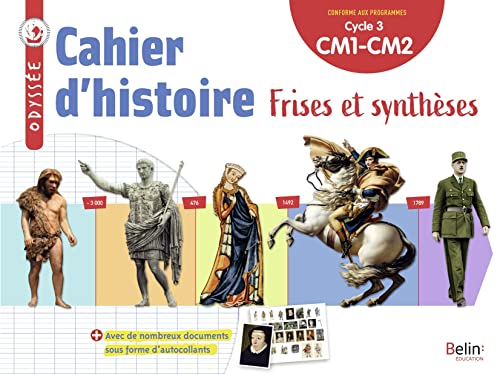 Beispielbild fr Odysse cycle 3 - Cahier d'histoire 2022: Frises et synthses zum Verkauf von Buchpark