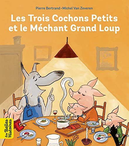 Beispielbild fr Les trois cochons petits et le mchant grand loup zum Verkauf von medimops