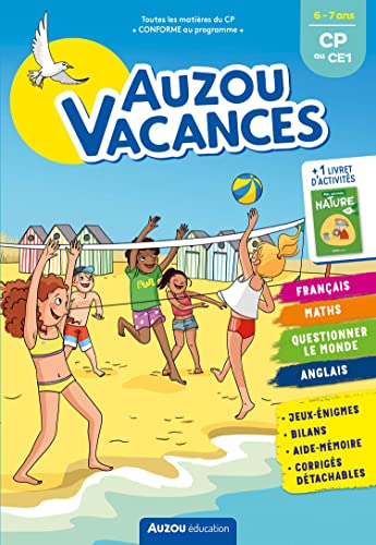 Stock image for AUZOU VACANCES - DU CP AU CE1: Cahier de vacances 2022 for sale by medimops