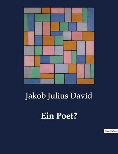 Beispielbild fr Ein Poet? zum Verkauf von Buchpark