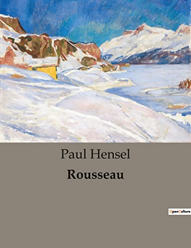 Imagen de archivo de Rousseau a la venta por GreatBookPrices
