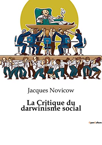 Stock image for Critique du darwinisme social for sale by PBShop.store US
