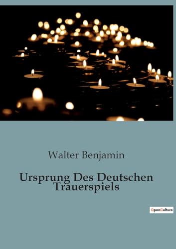 Stock image for Ursprung Des Deutschen Trauerspiels for sale by PBShop.store US