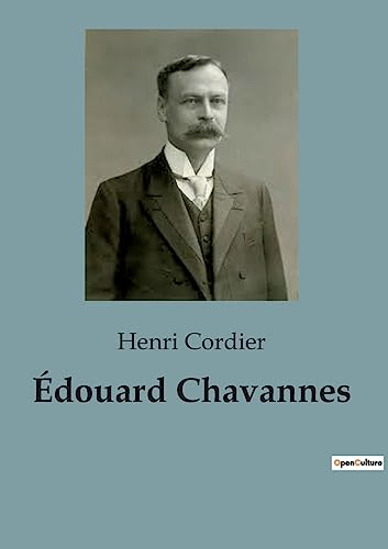 Beispielbild fr douard Chavannes zum Verkauf von GreatBookPrices