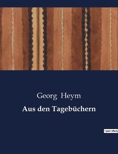 Stock image for Aus den Tagebchern for sale by GreatBookPrices
